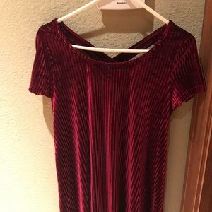 Velvet tunic/dress